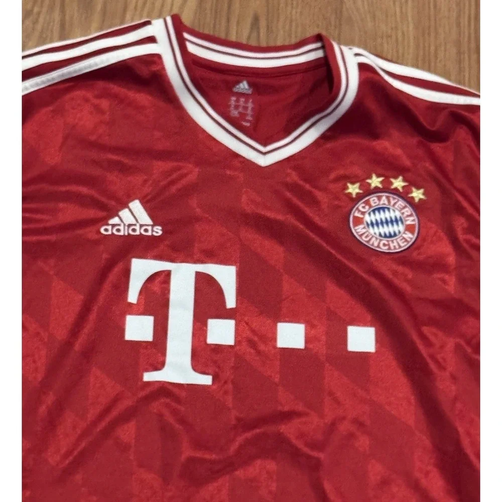 Bayern Munich 2013-2014 Home Soccer Jersey Football Kit Shirt Size XL